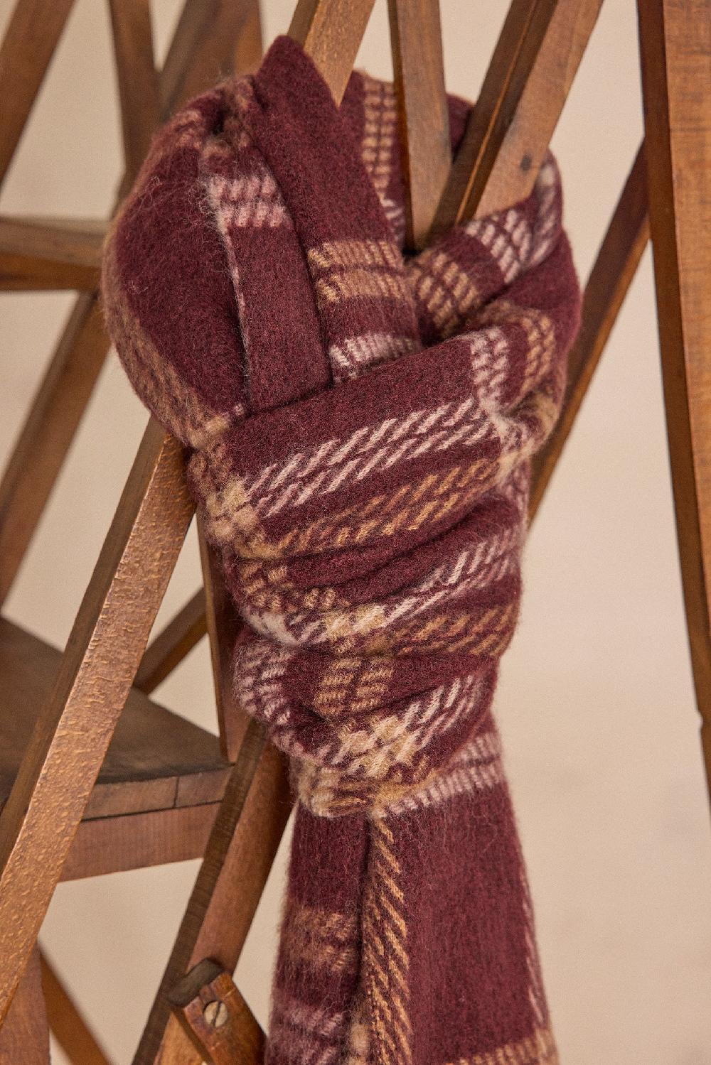 Maison 123 TANIA Checked Scarf