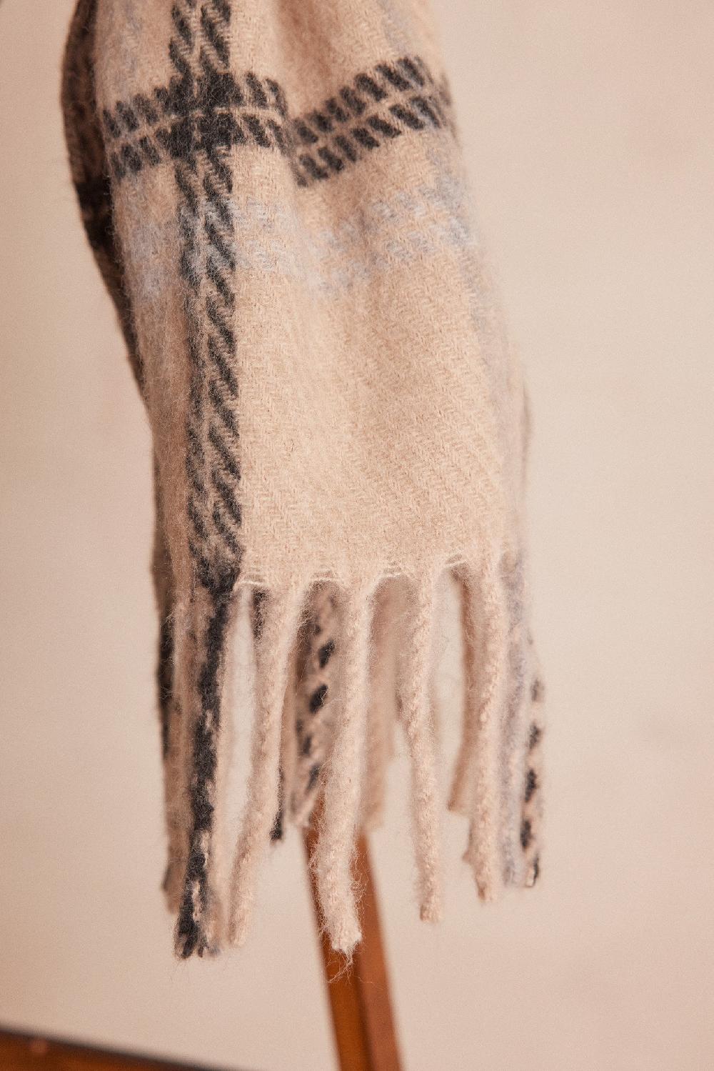 Maison 123 TANIA Checked Scarf