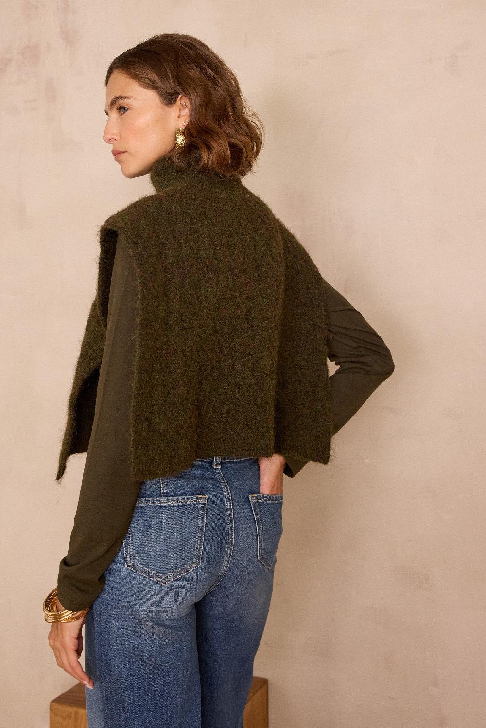 Maison 123 TAO Scarf With Cable Knit Pattern