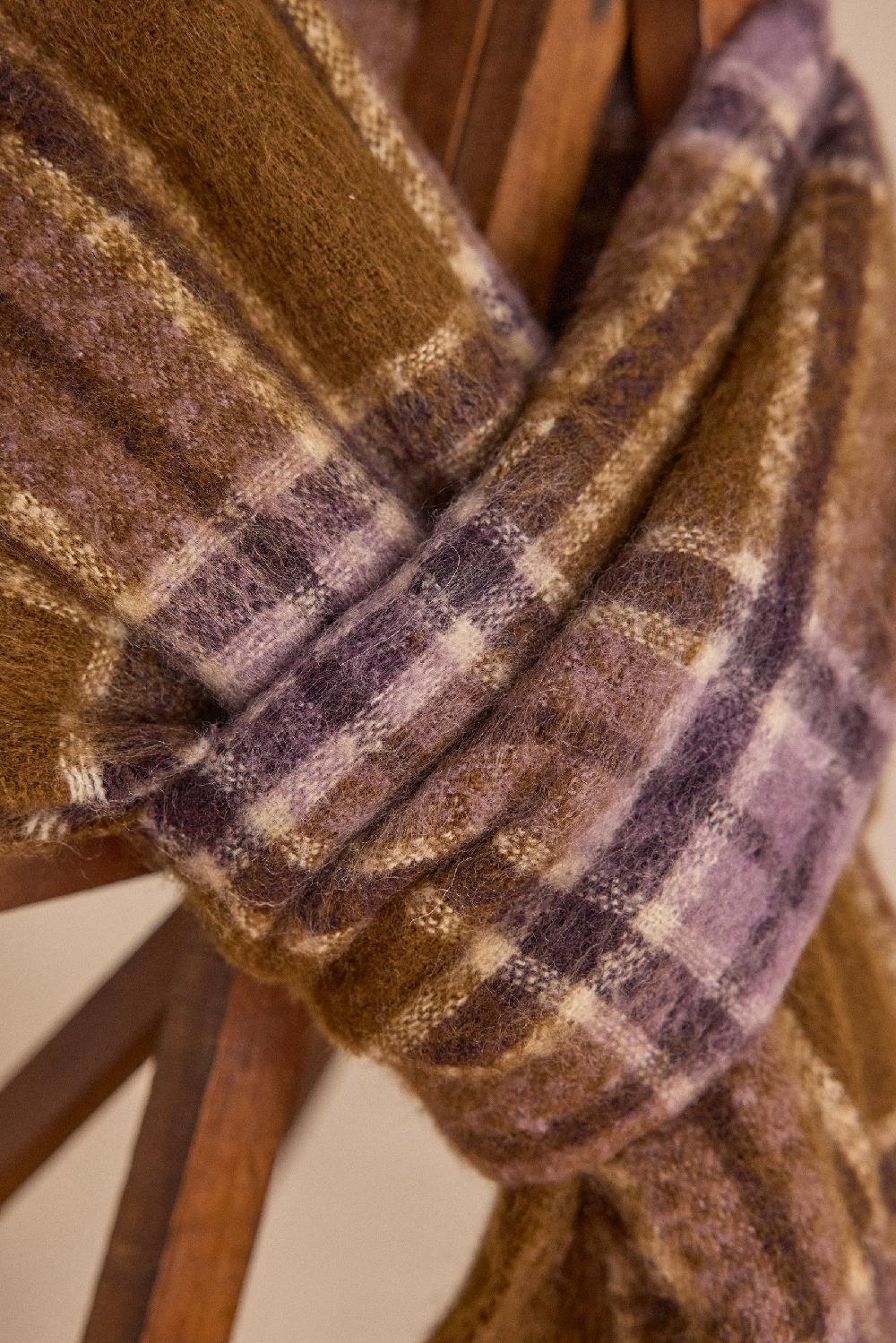 Maison 123 TARA Checked Scarf