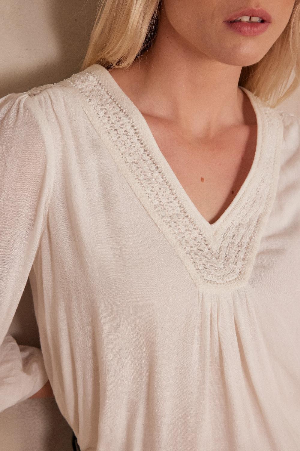 Maison 123 TAYLOR Embroidered Blouse