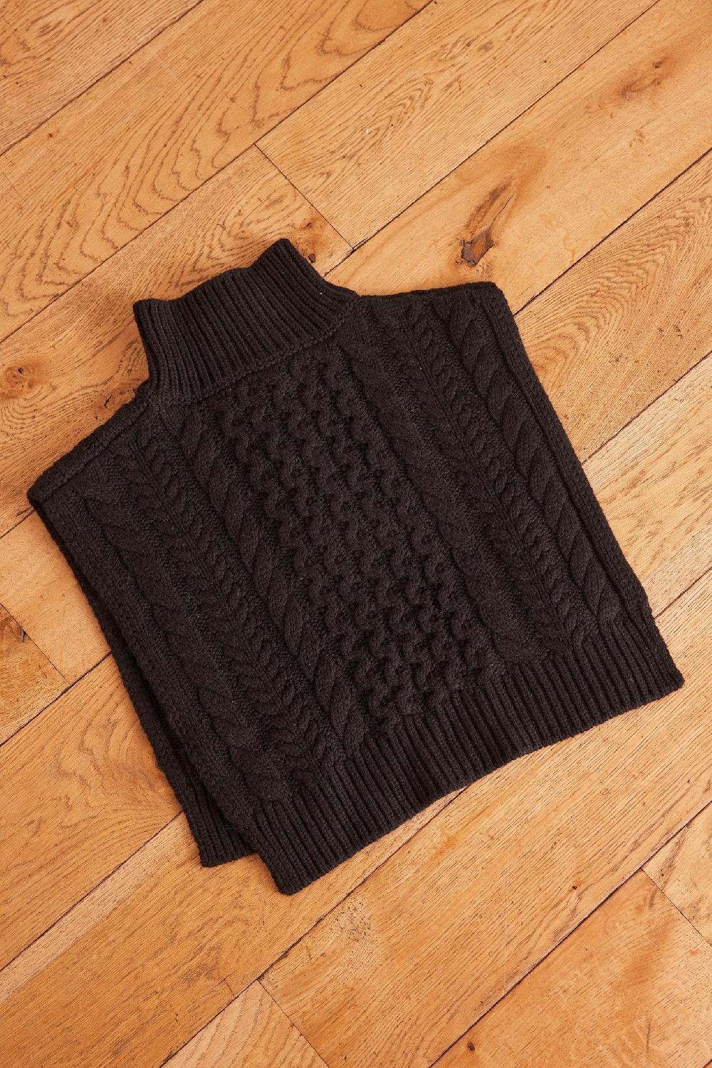 Maison 123 TEDDY Cable Knit Collar