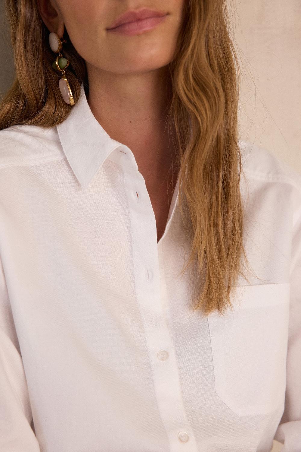 Maison 123 THOMAS Shirt In 100% Cotton