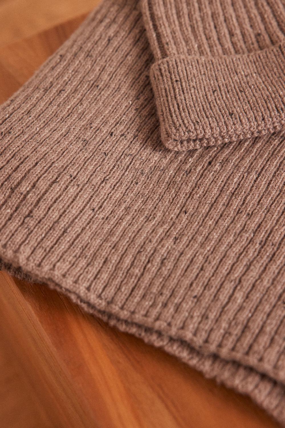 Maison 123 TIM Ribbed Wool Scarf