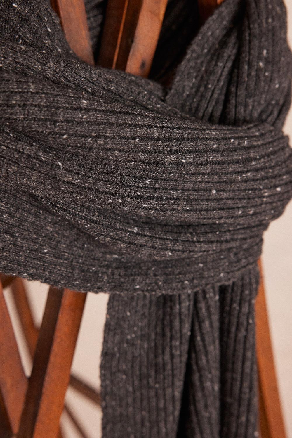 Maison 123 TIM Ribbed Wool SCARF