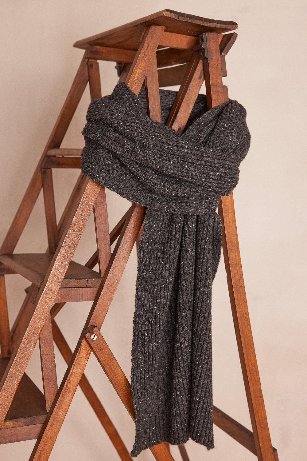 maison 123 TIM ribbed wool SCARF