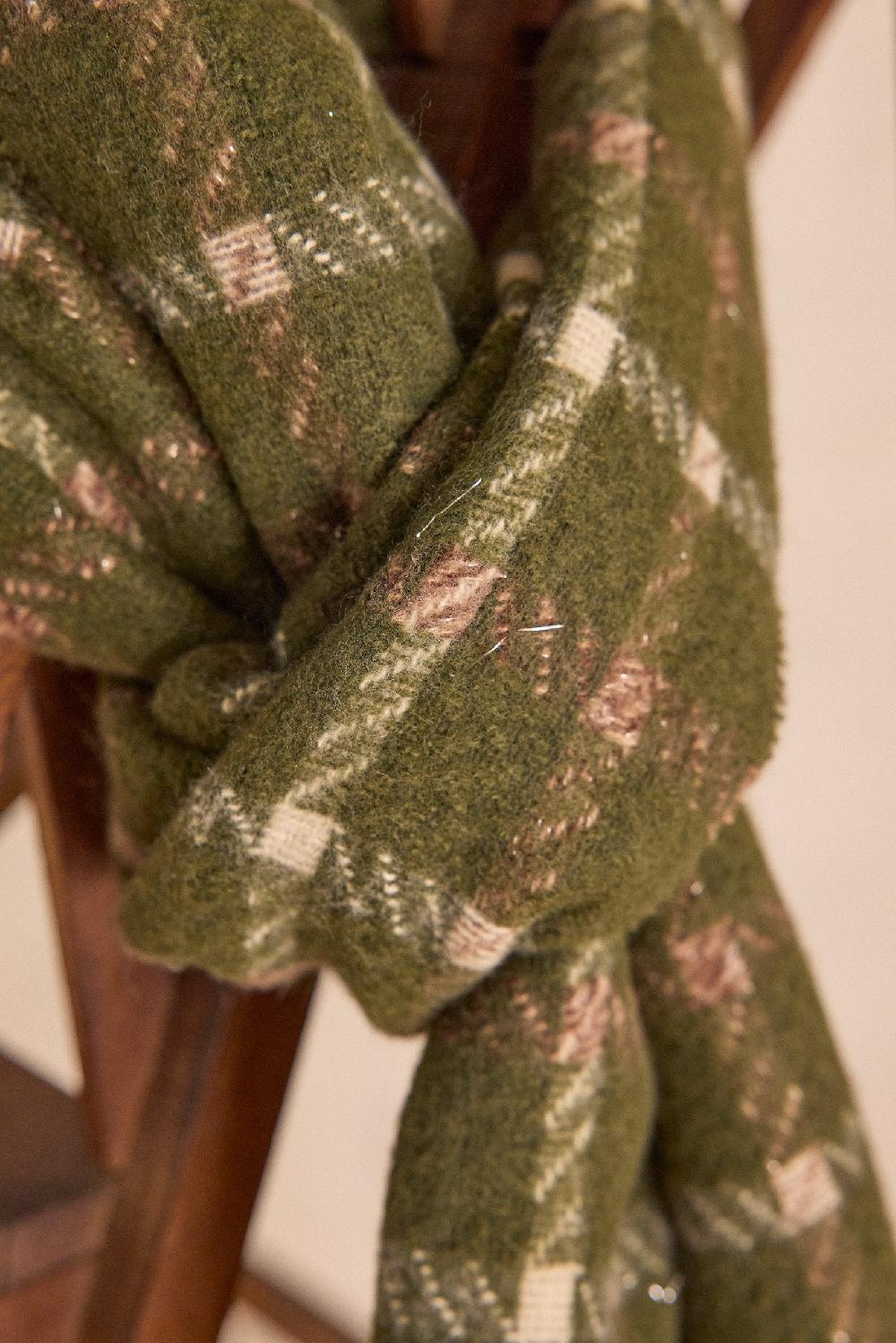 Maison 123 TIMEO Checked Scarf