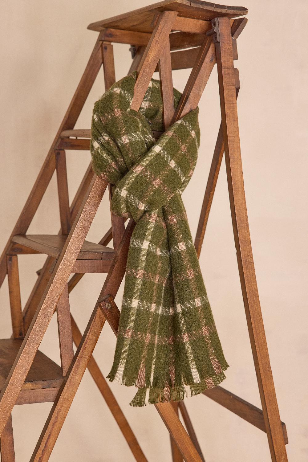 maison 123 TIMEO checked scarf