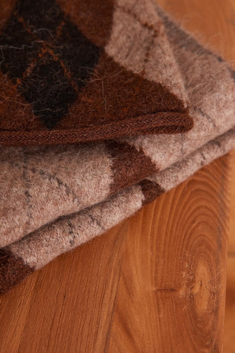 Maison 123 TOBIAS Scarf In Wool And Alpaca