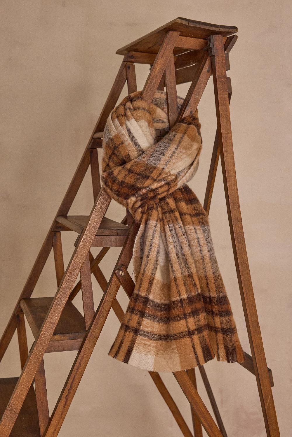 Maison 123 TRISTAN Checked Scarf