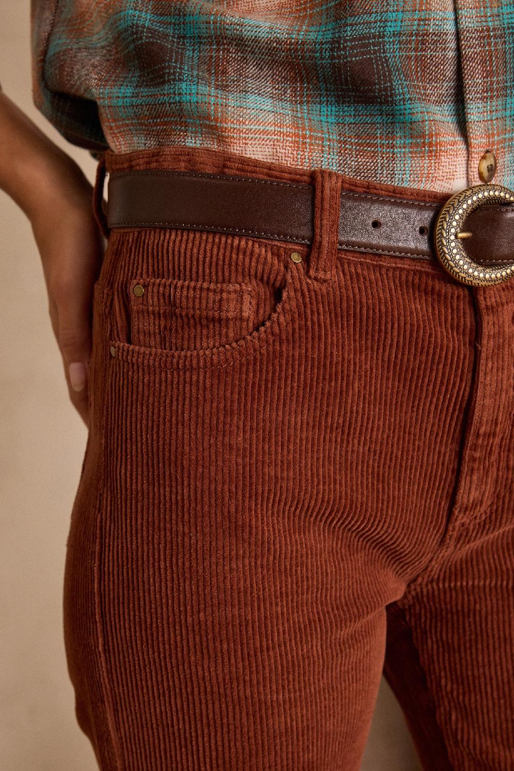 Maison 123 Unisex Corduroy Trousers SAUVAGE