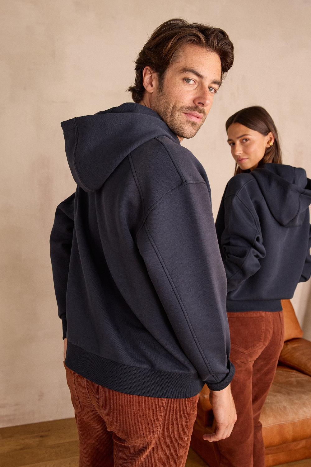 Maison 123 Unisex Cotton Hooded Sweatshirt GAEL(LE)