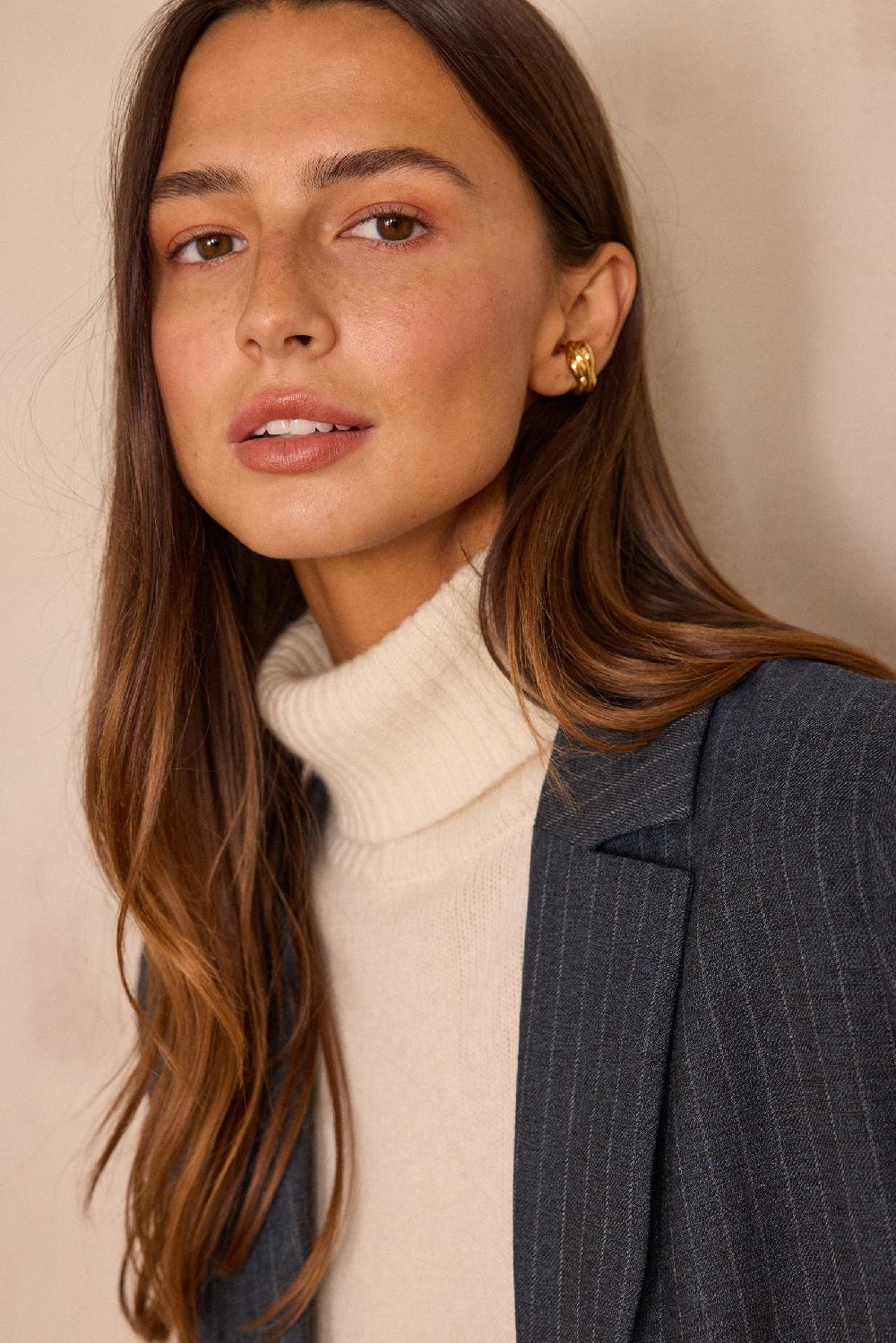 Maison 123 Unisex Striped Tailored Jacket IMPULSIF