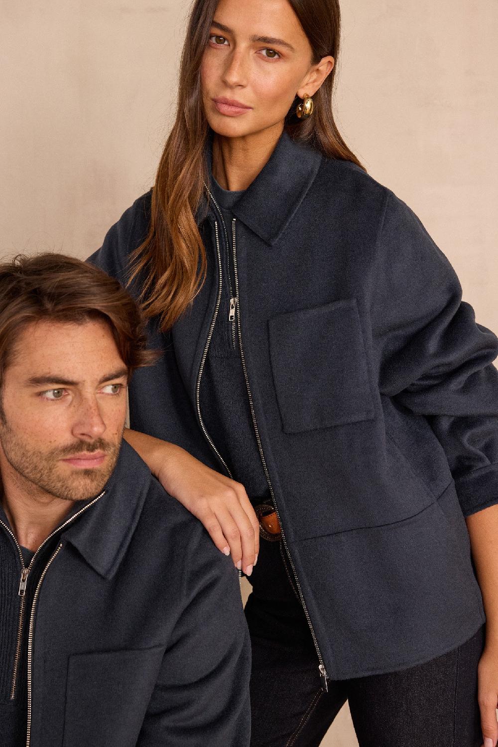 Maison 123 Unisex Wool Jacket AUDACIEUX