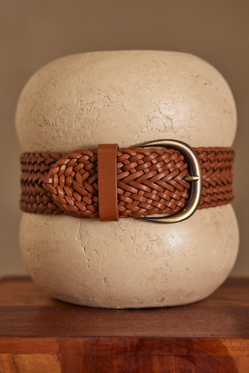 maison 123 VAL braided belt