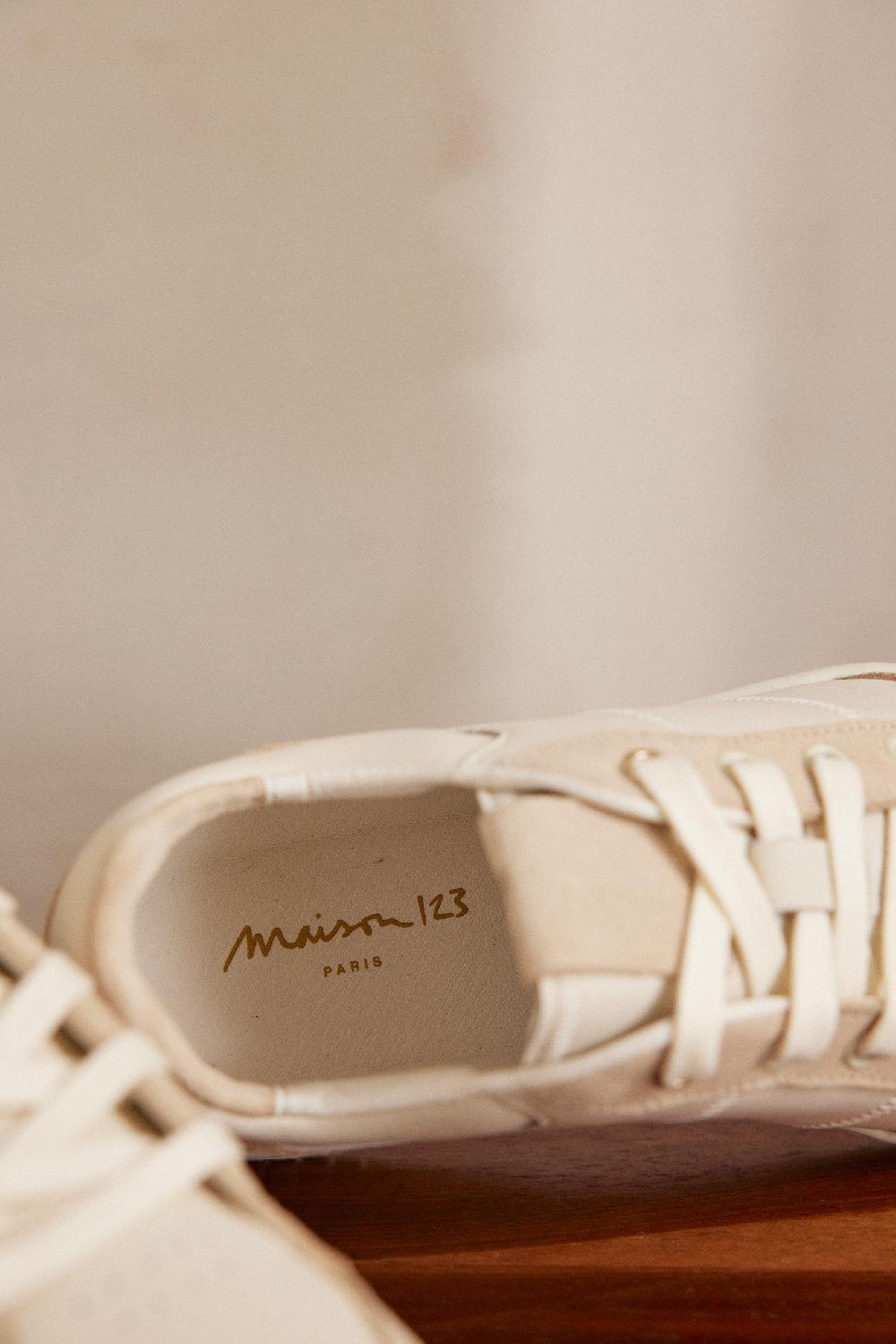 Maison 123 VELORA Leather Trainers