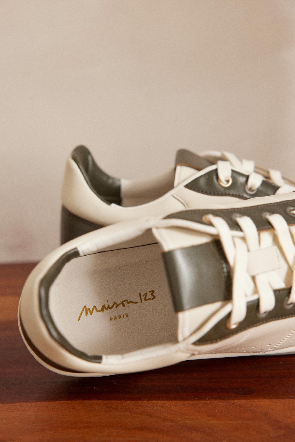 Maison 123 VELORA Leather Trainers