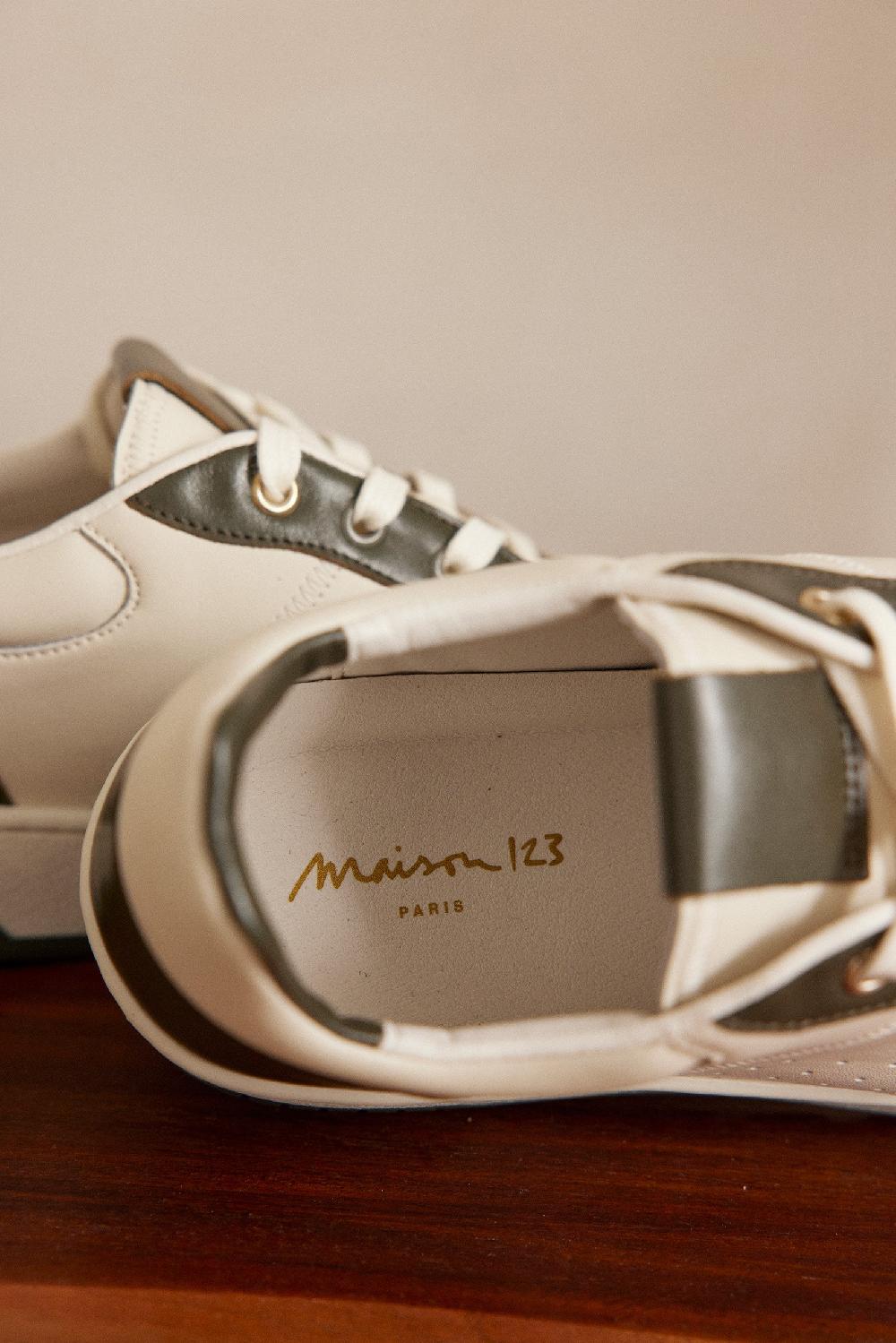 Maison 123 VELORA Leather Trainers