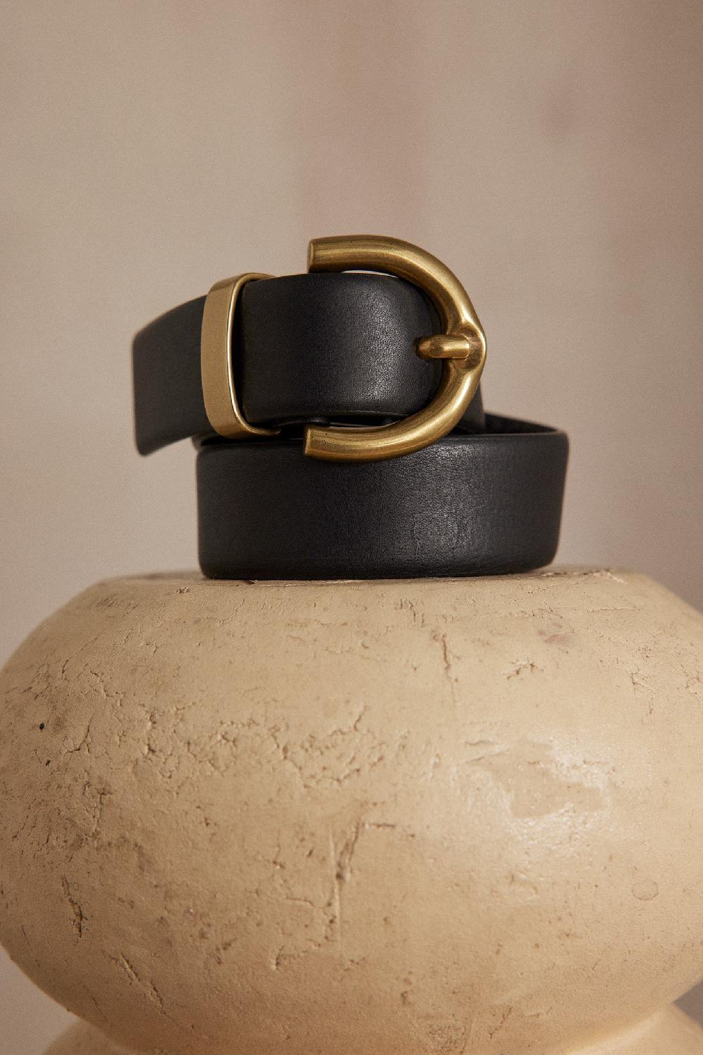 maison 123 VICTOR leather belt