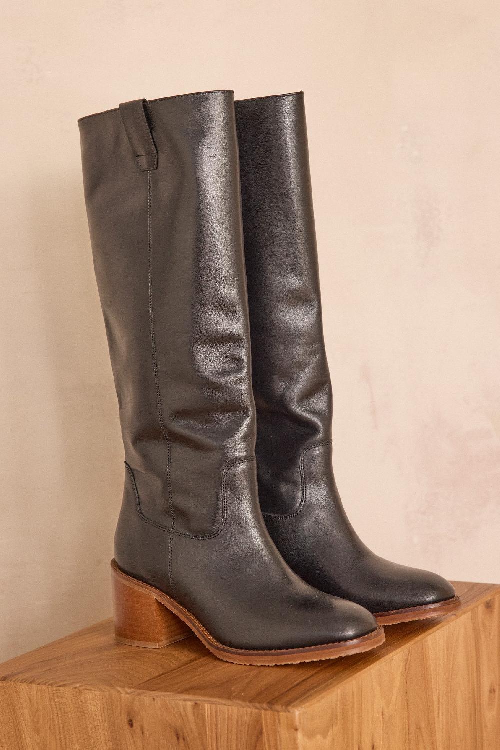 maison 123 VICTORIA leather boots