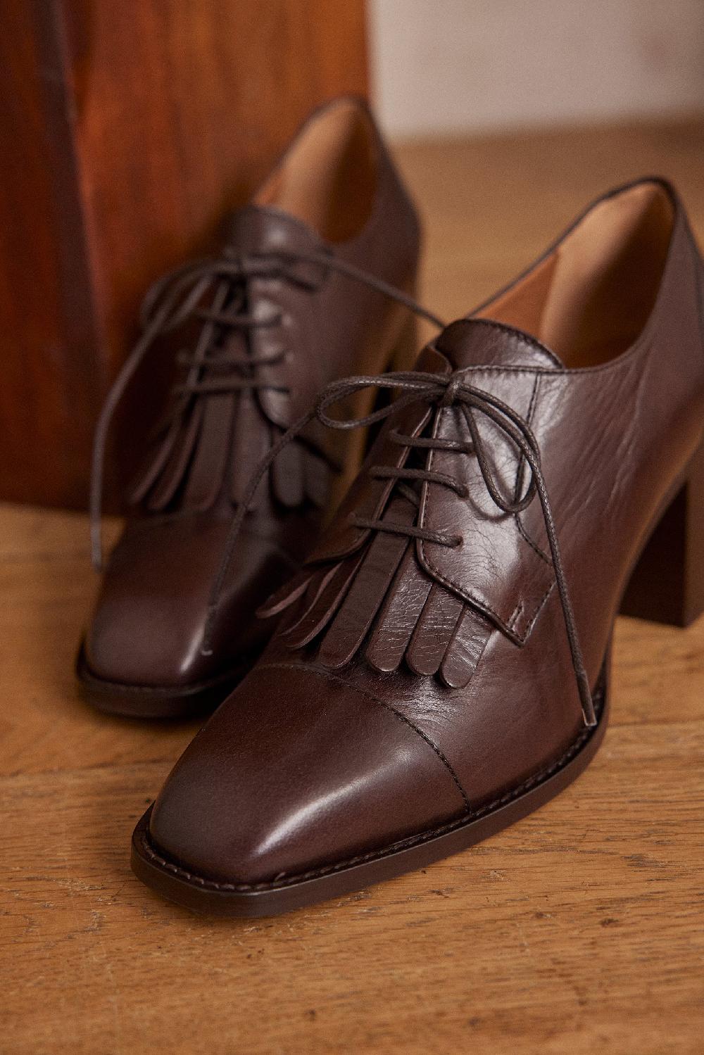 Maison 123 VIVA Leather Derby Shoes