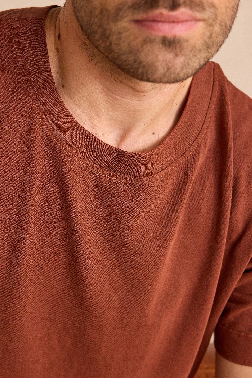 Maison 123 Unisex Round Neck Cotton T-shirt MARCEL(LE)