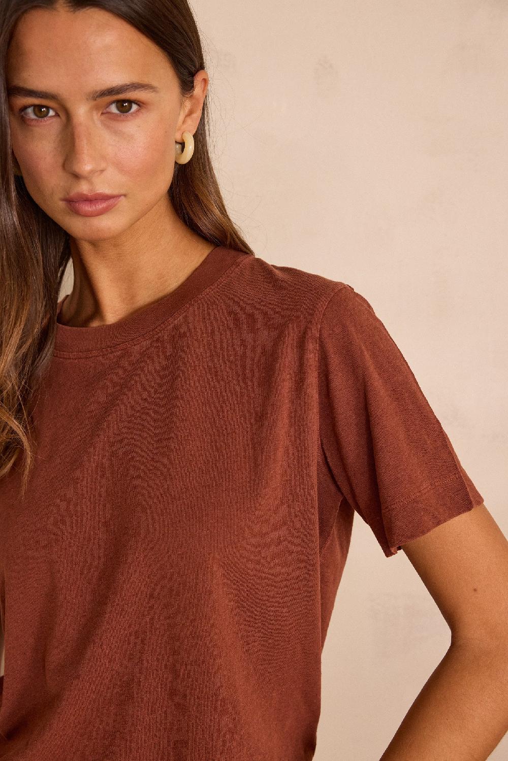 Maison 123 Unisex Round Neck Cotton T-shirt MARCEL(LE)