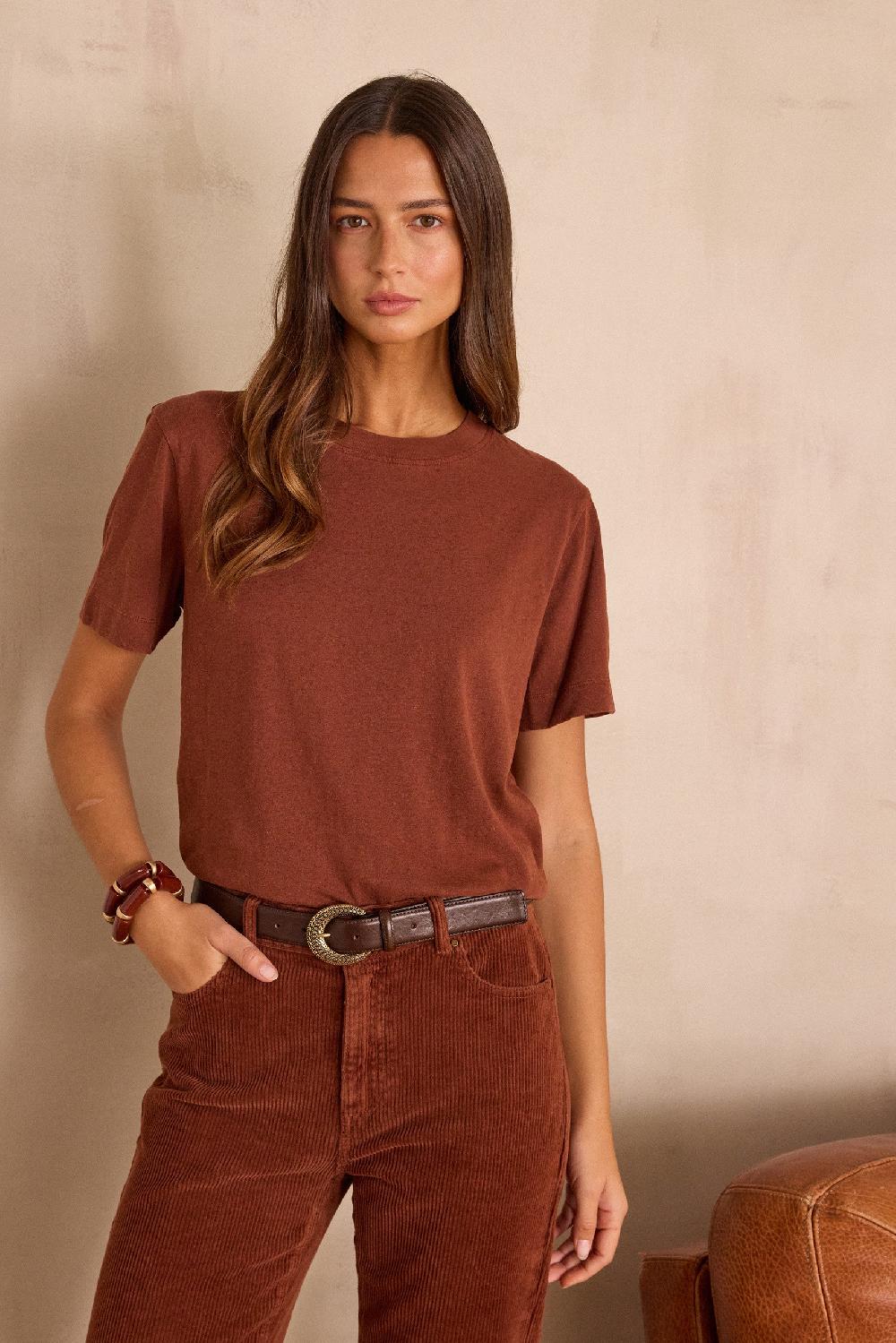 maison 123 Unisex round neck cotton t-shirt MARCEL(LE)