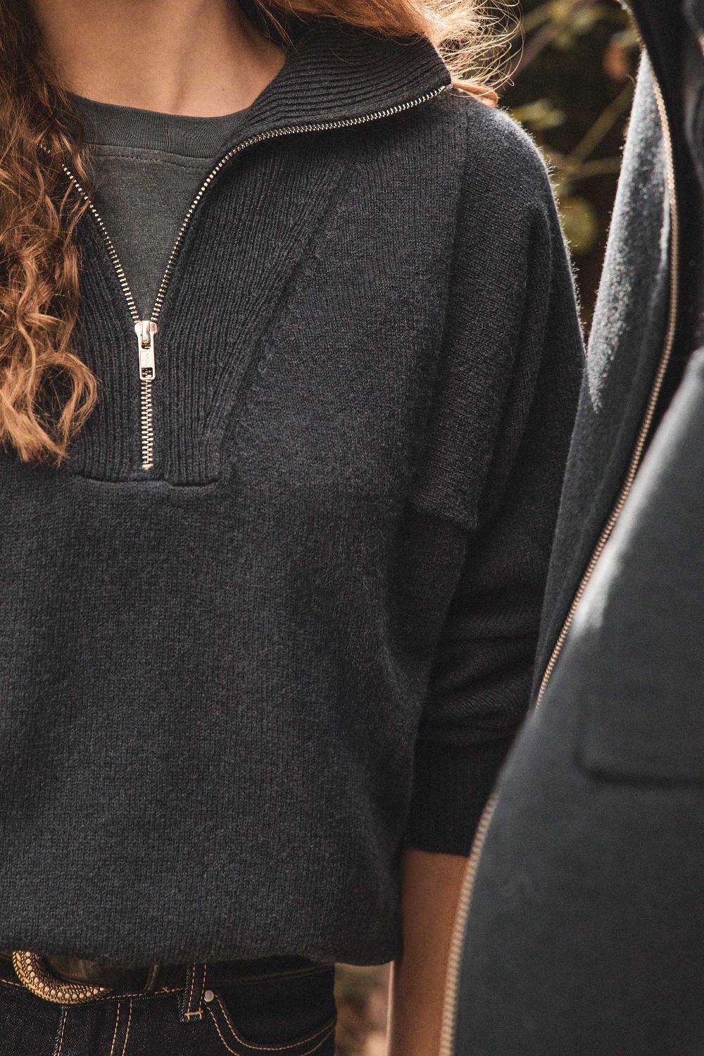 Maison 123 Unisex Turtleneck Jumper In 100% Wool REVEUR