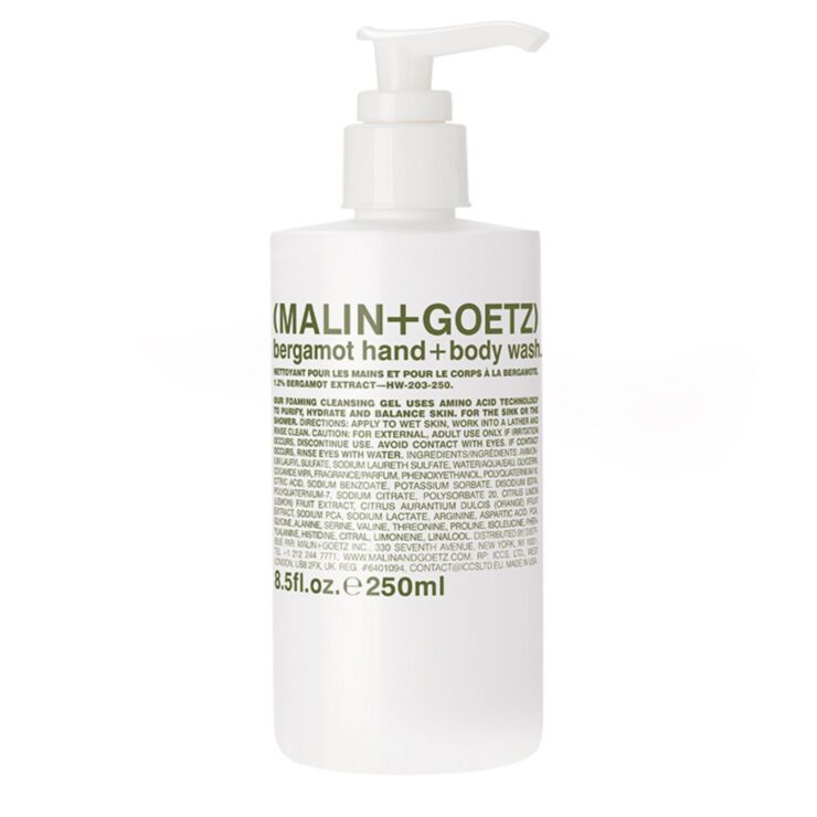 malin goetz bergamot hand+body wash