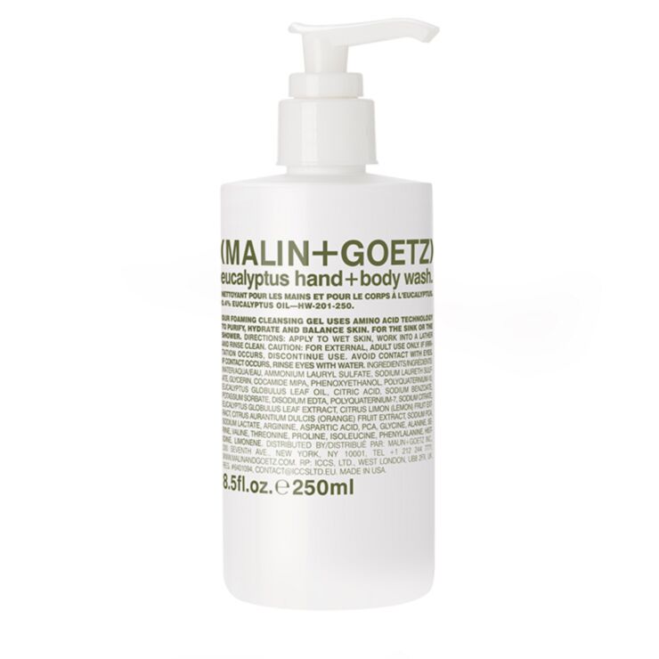 malin goetz eucalyptus hand+body wash