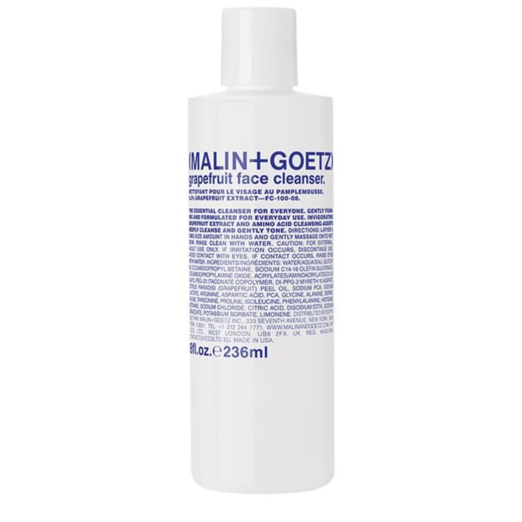 malin goetz grapefruit face cleanser