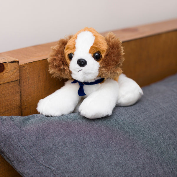 Mane 'n Tail Cavalier King Charles Spaniel With Mane 'n Tail Blue Bandana
