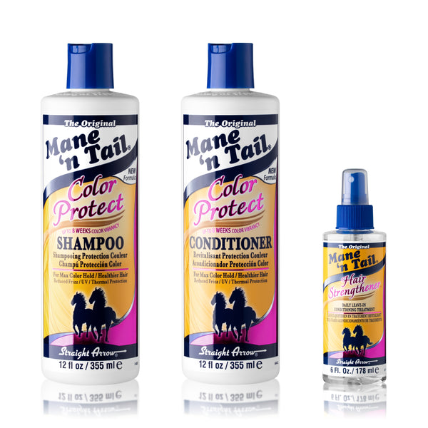 mane 'n tail Color Protect Shampoo & Conditioner Plus Hair Strengthener