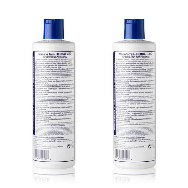 mane 'n Tail Herbal Gro Shampoo And Conditioner Dual Set