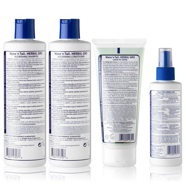 Mane 'n Tail Herbal Gro Complete Hair Care Bundle