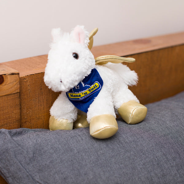 Mane 'n Tail Pegasus With Mane 'n Tail Blue Saddle