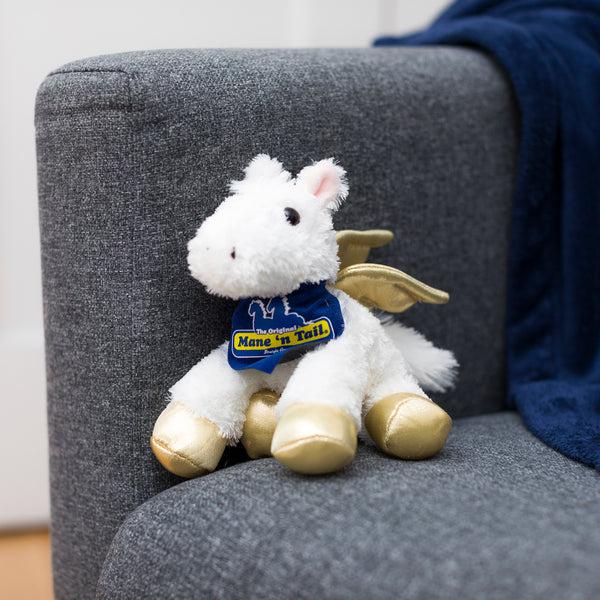 Mane 'n Tail Pegasus With Mane 'n Tail Blue Saddle