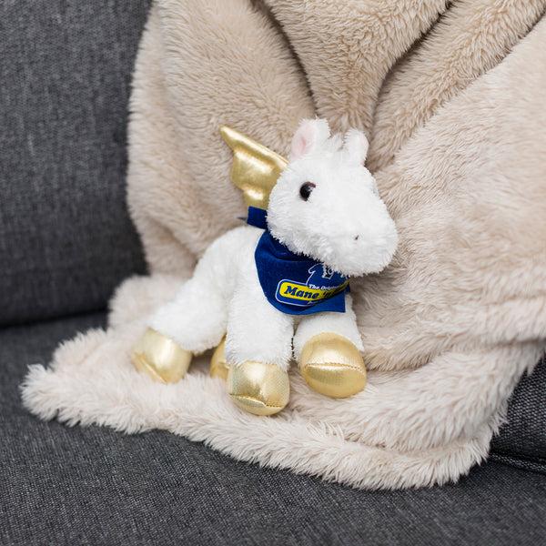 Mane 'n Tail Pegasus With Mane 'n Tail Blue Saddle