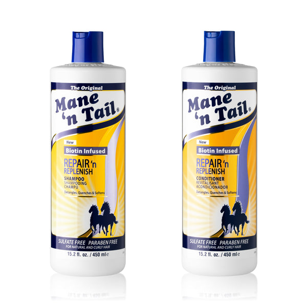 Mane 'n Tail Repair 'n Replenish Shampoo & Conditioner