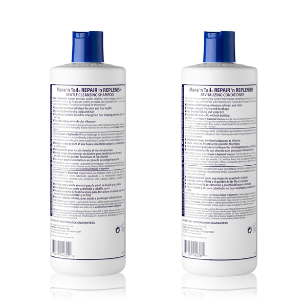 Mane 'n Tail Repair 'n Replenish Shampoo & Conditioner