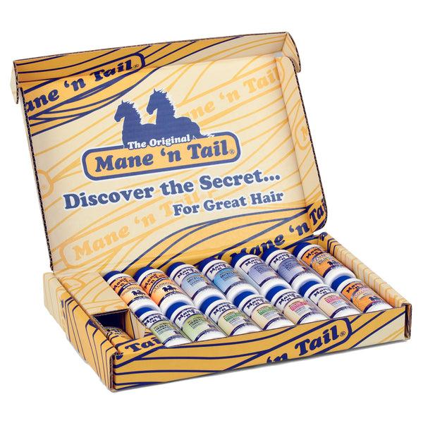 mane 'n tail Mane 'n Tail Sampler Gift Box Trial Size Shampoos Conditioners and Detanglers 15 Piece Set