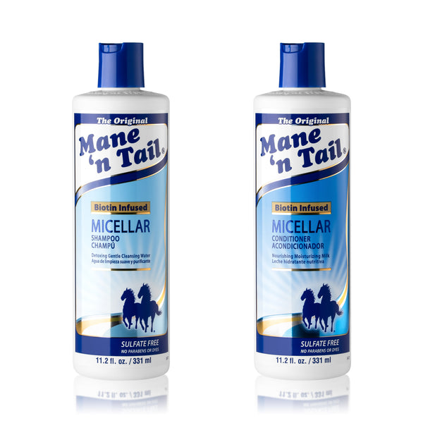 mane 'n tail Micellar Shampoo and Conditioner 11.2 oz Dual Set