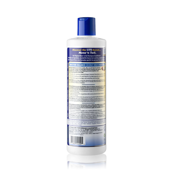 Mane 'n Tail Moisture Balance Conditioner 20oz Coconut Milk & Biotin
