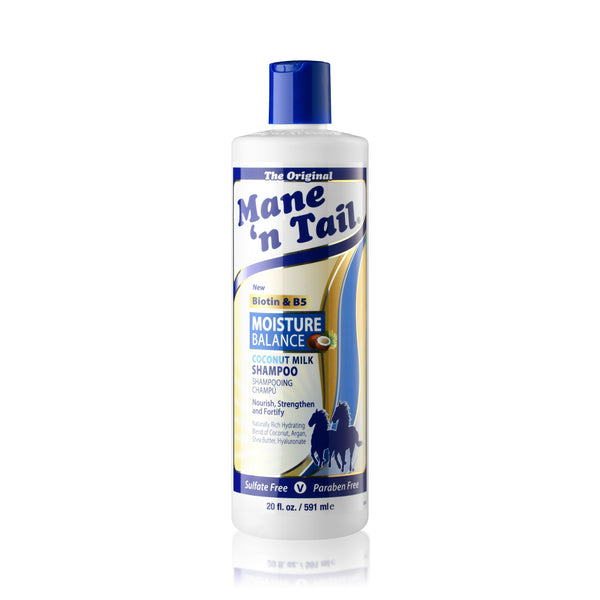 mane 'n tail Moisture Balance Shampoo 20oz Coconut Milk & Biotin