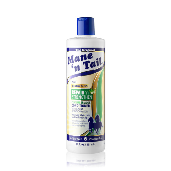 mane 'n tail Repair ‘n Strengthen Conditioner 20oz Cucumber Aloe & Biotin
