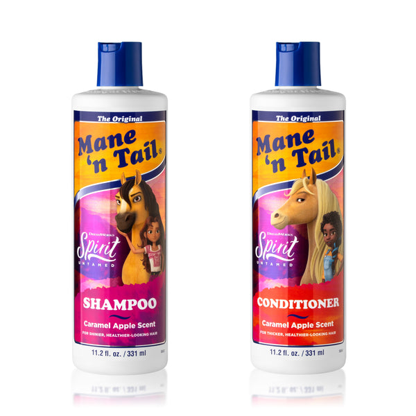mane 'n tail Spirit Untamed Kids Shampoo + Conditioner Caramel Apple Scented