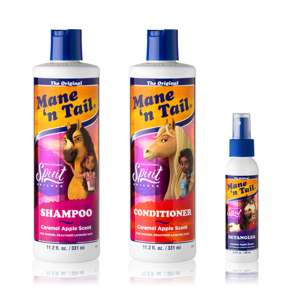 mane 'n tail Spirit Untamed Kids Shampoo + Conditioner with Detangler Set
