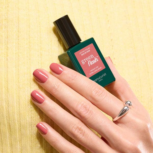 Manucurist Green Flash™ Led Gel Polish - 0.5 Fl Oz Bois De Rose