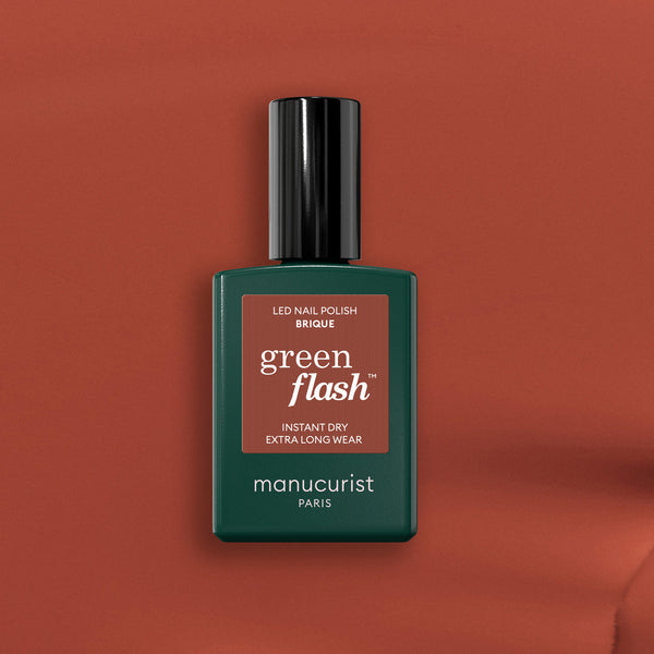 manucurist Green Flash™ Led Gel Polish - 0.5 fl oz Brique